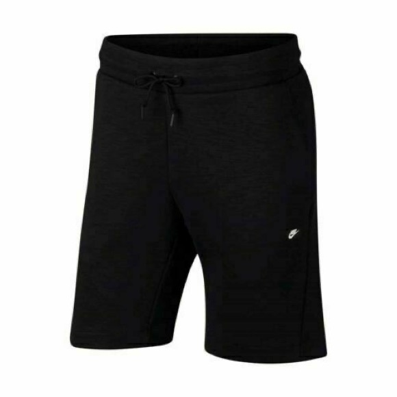 Nike Men’s Sportswear Optic Double Knit Cotton Tech Shorts in Black 9” Size L - Picture 6 of 7